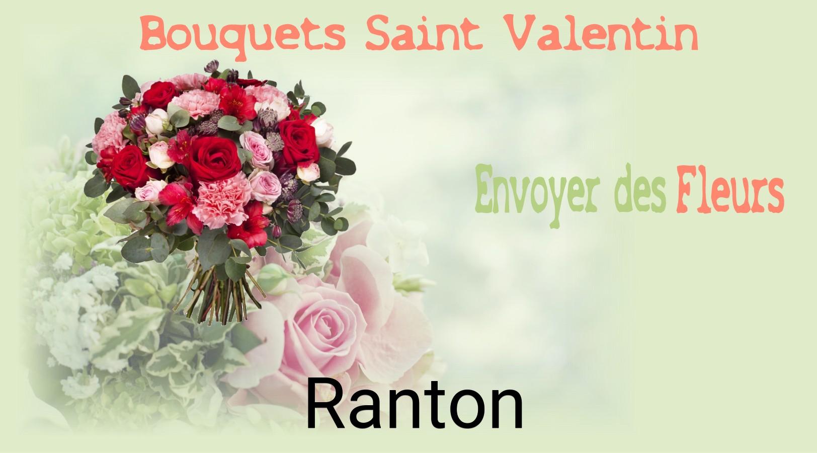 Roses de Saint-Valentin livrées à Ranton